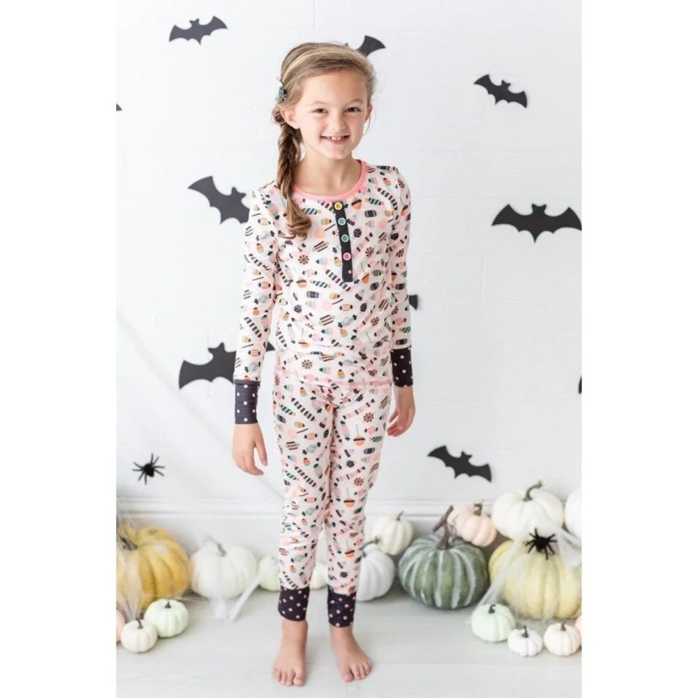 Matilda Jane Girls Sweet‎ Treats Halloween Pajamas Pjs Size 10 New